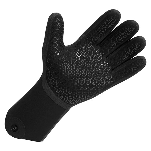 Gill, 7674 neoprene vinterhandske i sort set fra siden
