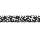 Robline Admiral 7000 Dyneema fald i sort/hvid, 6mm tykkelse, 1 meter lang.