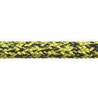 Robline Admiral 7000 Dyneema fald 10mm i sort og gul farve på hvid baggrund.