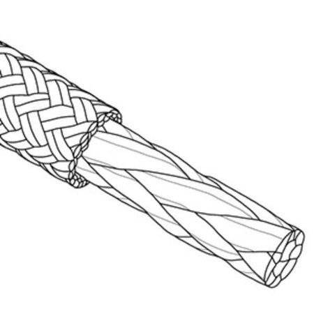 Robline Globe Pro Robtec fald 6mm i brug på en båd
