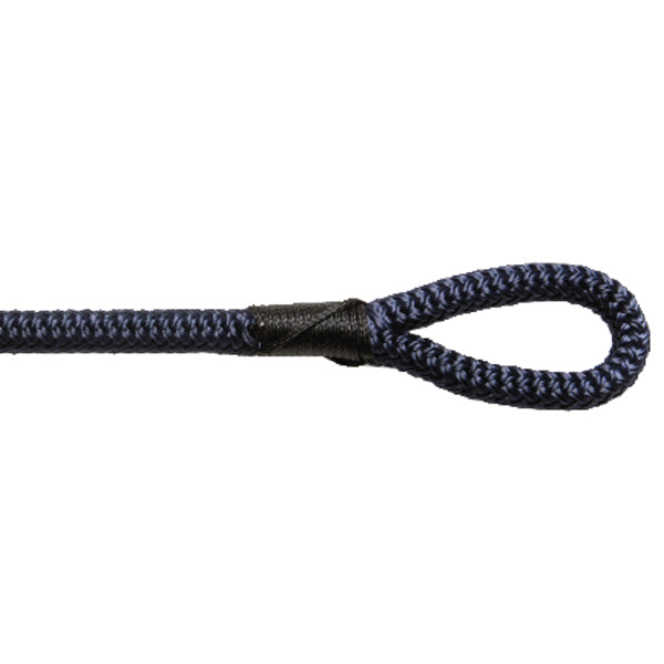 Robline, Flettet fenderline 8mm fortøjning 40mm Navy 2m