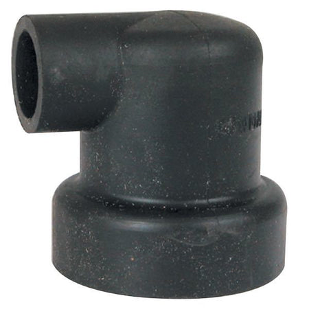 Bowman endestykke 3192-v-90/28mm set forfra med detaljeret design.