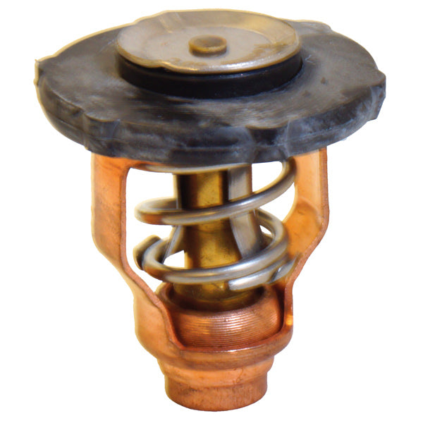 SeaTec termostat til Yamaha OEM 6FP-12411-00 set fra siden, viser detaljerne i designet.