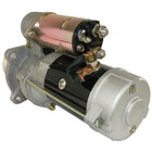 Quicksilver 24-volts starter set fra siden med ledninger synlige