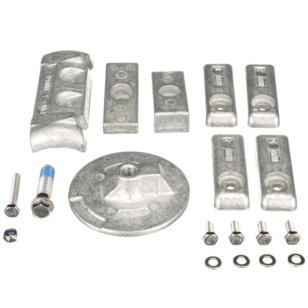 Quicksilver, 8M0126670 anodesæt til Mercury 200-300 hk L6 Verado