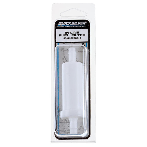Quicksilver, Inline brændstoffilter, 5/16" (8mm), 816296Q2
