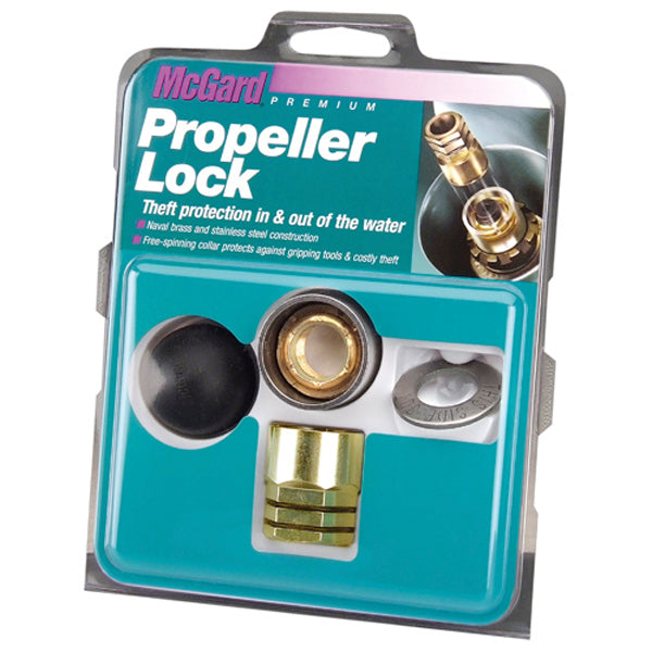 McGard Propel lås til motor, tæt på visning af låsemekanisme