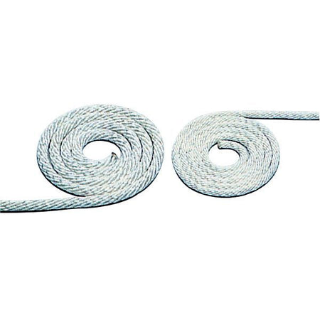 SeaTec hvid nylon startsnor Ø3mm, rullet op i en 100 meter lang klump
