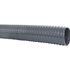 SeaTec spiralsugeslange 50mm grå, 3 meter lang, liggende på hvid baggrund.