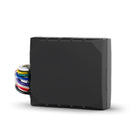 NorthTracker GPS tracker set mod en hvid baggrund, viser størrelse og design.