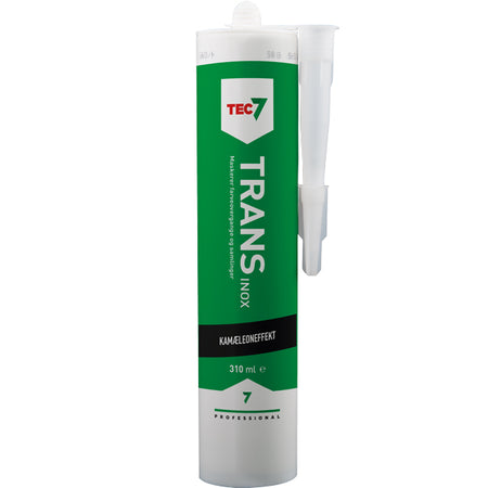 Tec7 fugemasse i 310 ml patron, set fra siden