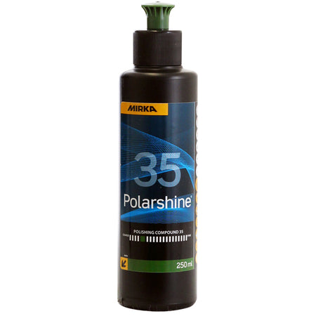 Mirka Polarshine 35 polermiddel i en 250 ml flaske