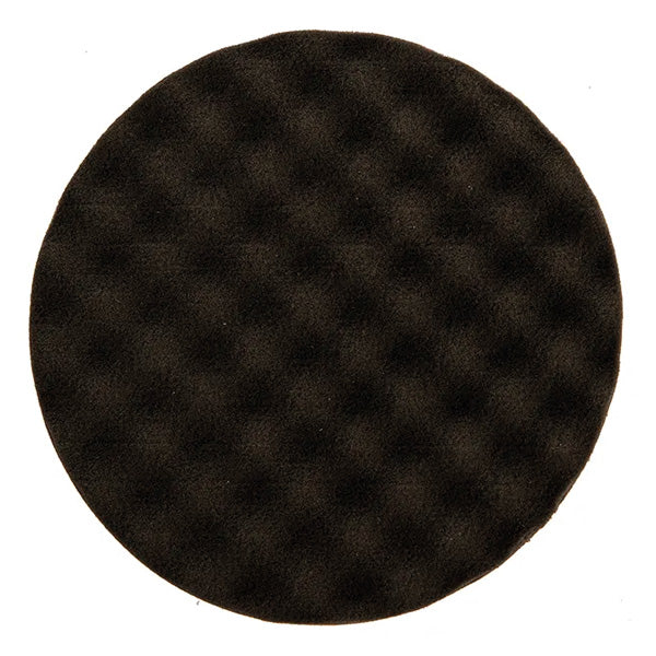 Mirka sort vaflet skum rubbing rondel Ø 85 mm, klar til brug.