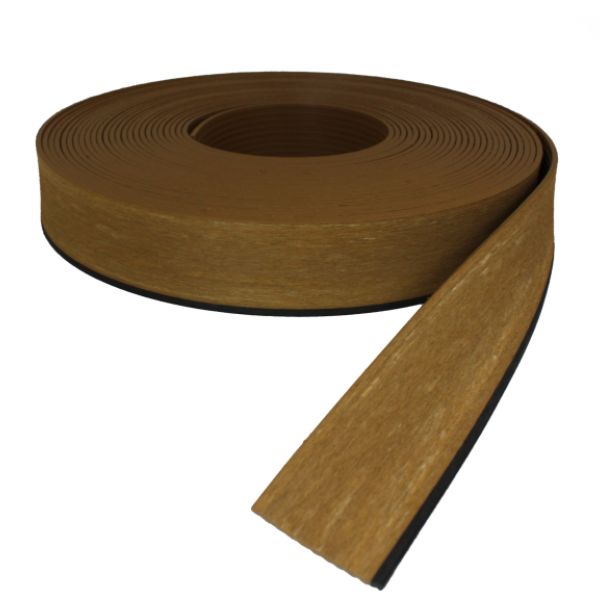 Flexiteek, Isiteek 60mm Margin Plank Teak/Black 0,33 m²