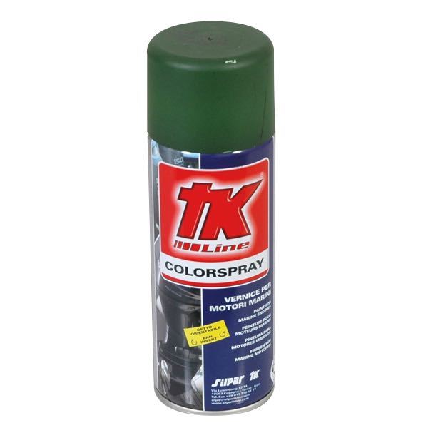 TK Line spraymaling i nanni blå på hvid baggrund