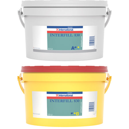 International Interfill 830 Part B epoxy i 2,5L beholder, klar til brug