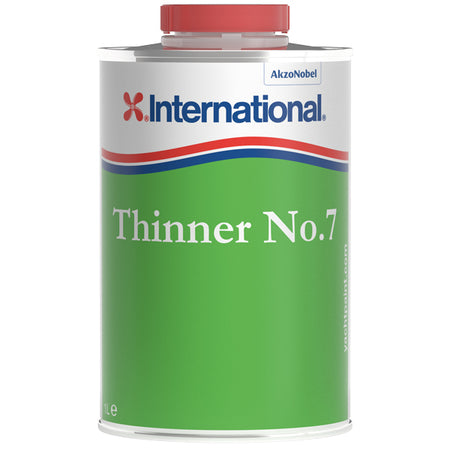 International Fortynder Nr 7 5L på hvid baggrund, designet til fortynding af maling.