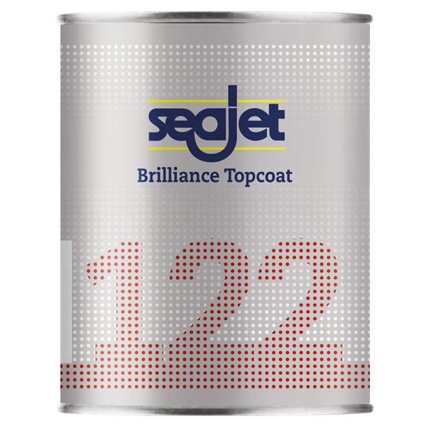 SeaJet, 122 Brilliance Topcoat biel ostrygowa 0,75L