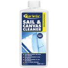 Star Brite, Sail & Canvas Cleaner 500 ml, præsenteret på en båd i havnen