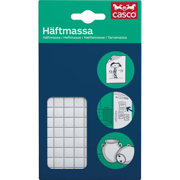 Casco hæftemasse 60g i hvid emballage på hvid baggrund