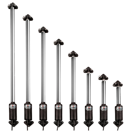 Lenco 26" hatch lift, 12V gasdæmper monteret på båd