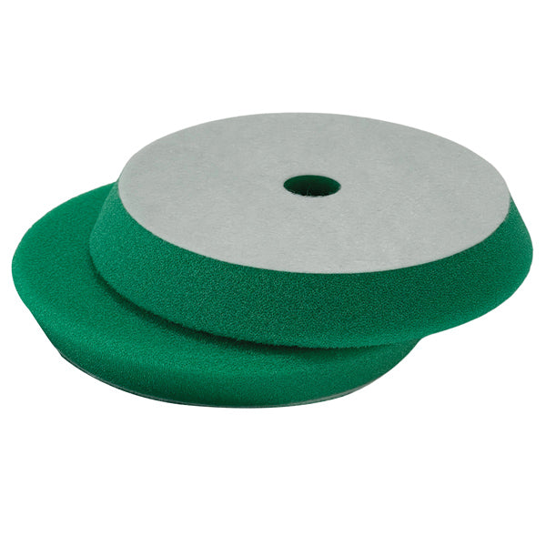 Tæt fokus på grøn 1852 rondel, klar til brug