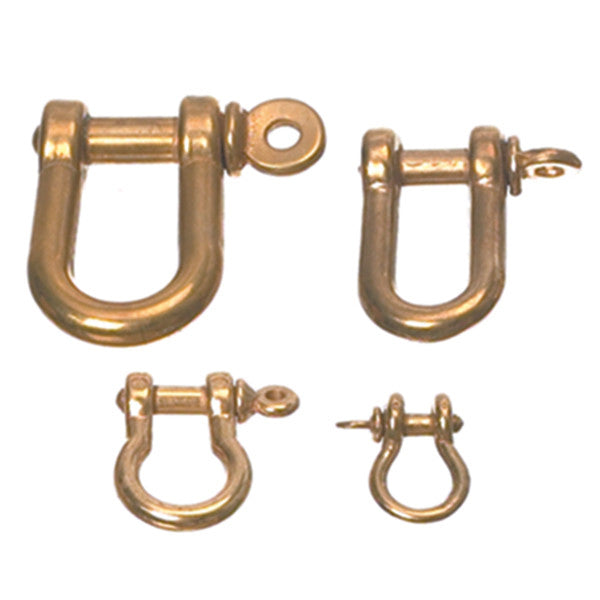 Foresti messing lyre sjækel på hvid baggrund