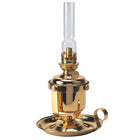 DHR messing lampe til bord eller skot, elegant design i maritim stil