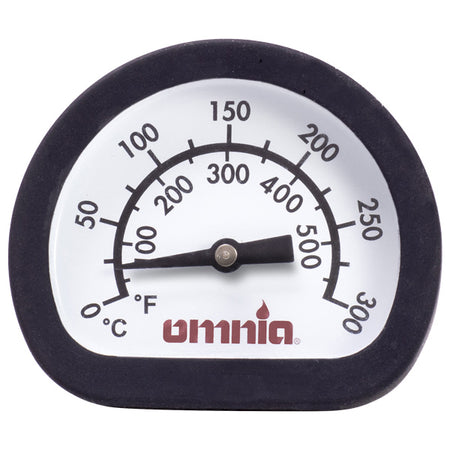 Omnia termometer monteret i Mini Ovn under bagning.