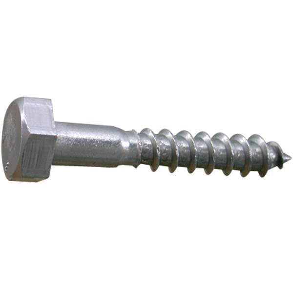 Marifix fransk skrue 12 x 100 mm monteret i marinetilbehør.