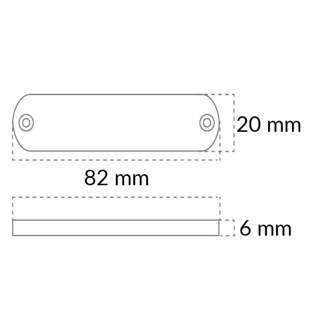 Casolux Merle ledelys set forfra med fokus på designet