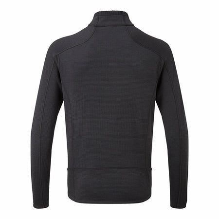 Sidevinkel af Gill 1081 fleece med halslynlås.