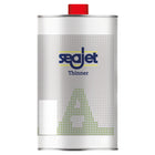 SeaJet Thinner A 5L beholder, set fra fronten med etiketten synlig